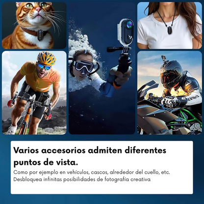 ViewCamPOV – Camara de acción impermeable 120° POV