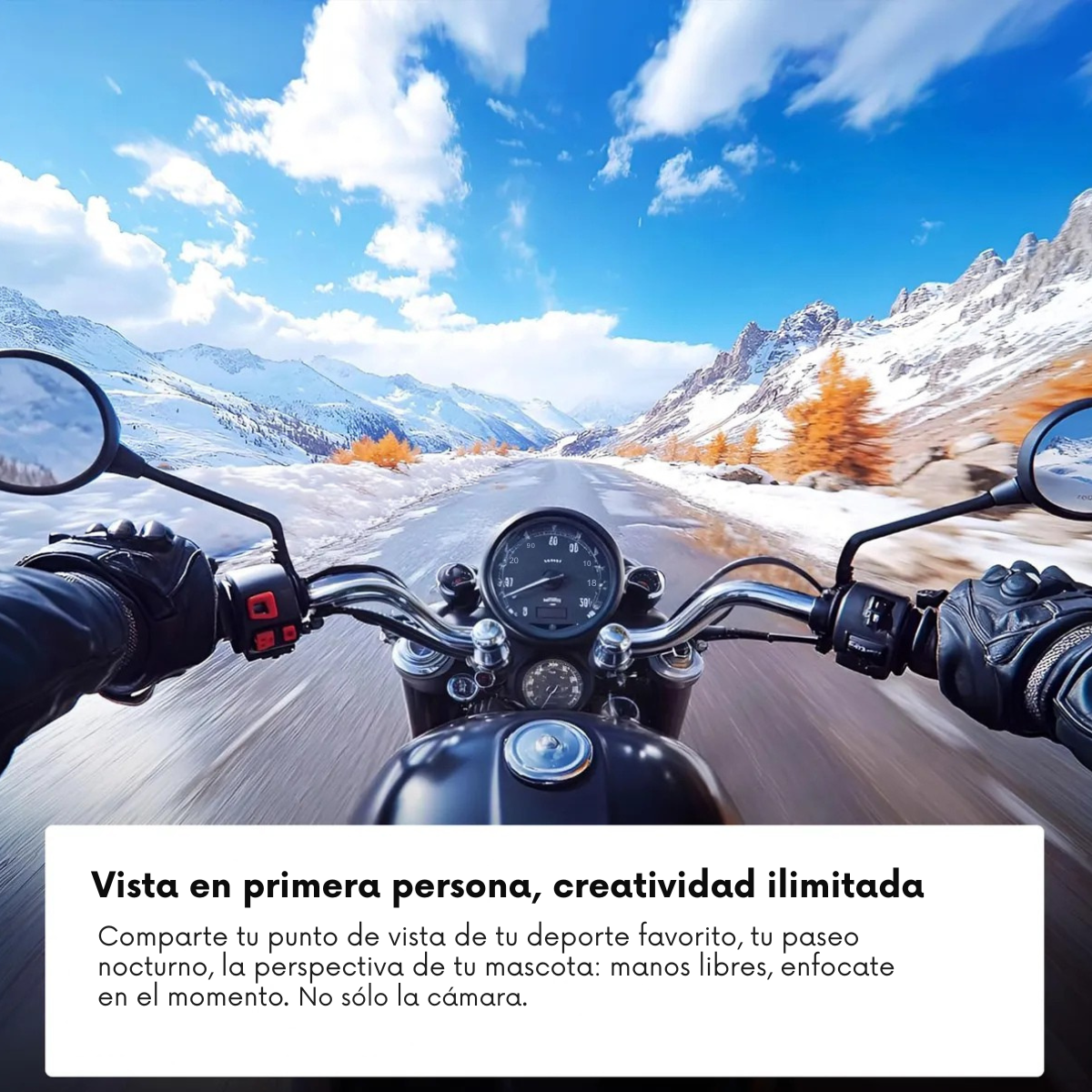 ViewCamPOV – Camara de acción impermeable 120° POV