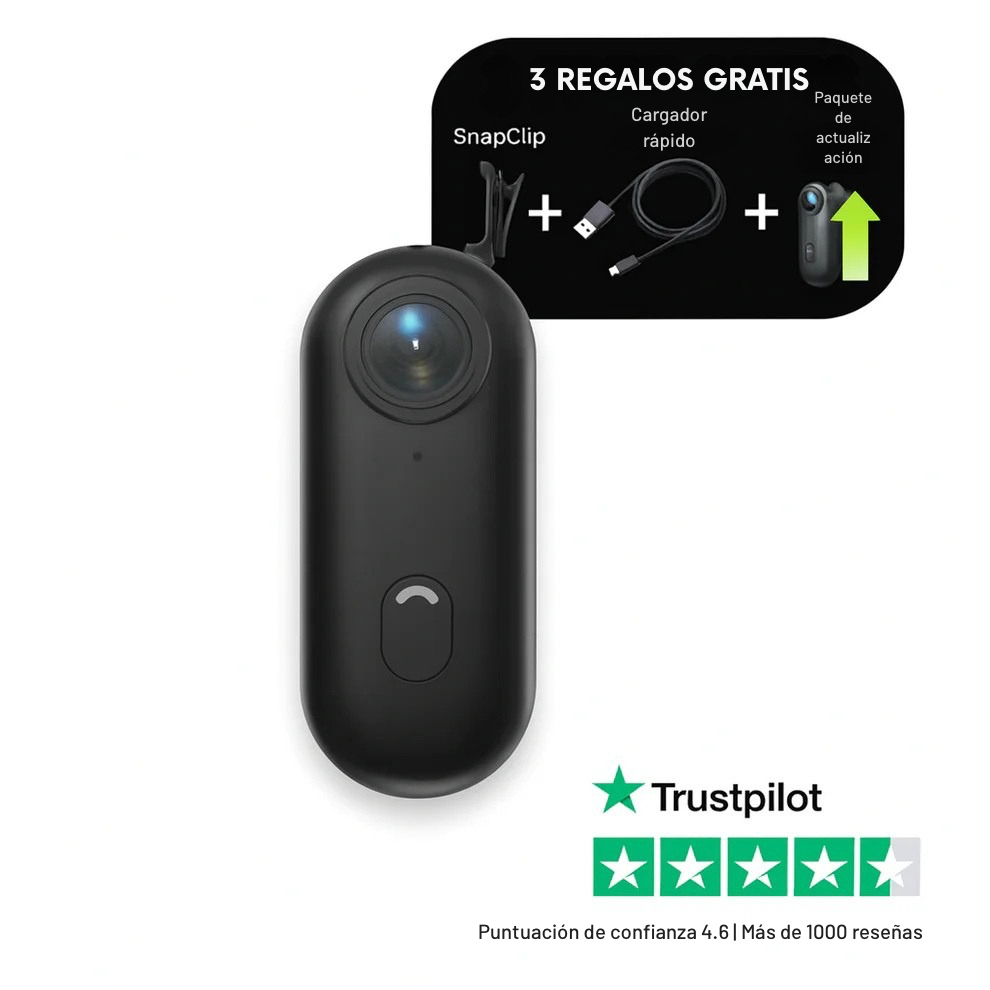 ViewCamPOV – Camara de acción impermeable 120° POV